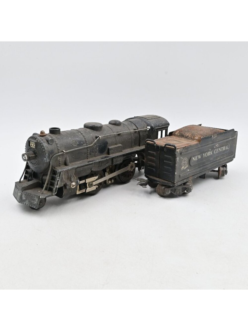 Marx 999 O Gauge Steam Locomotive Engine & New York Central Tender Untested